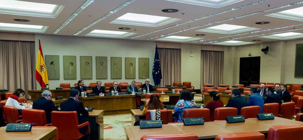 Representantes del CGCEE reclamaron la eliminación del voto rogado ante la subcomisión para la reforma electoral en 2018.