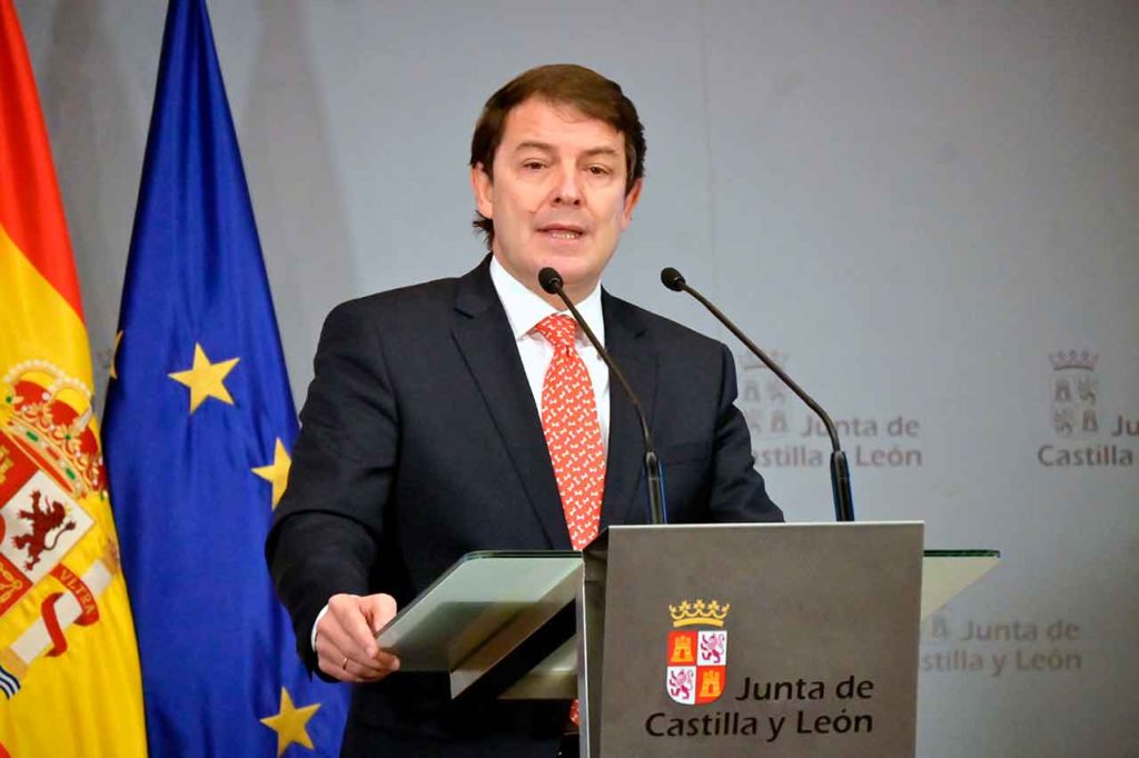 Alfonso Fernández Mañueco explicó los motivos para adelantar las elecciones autonómicas.