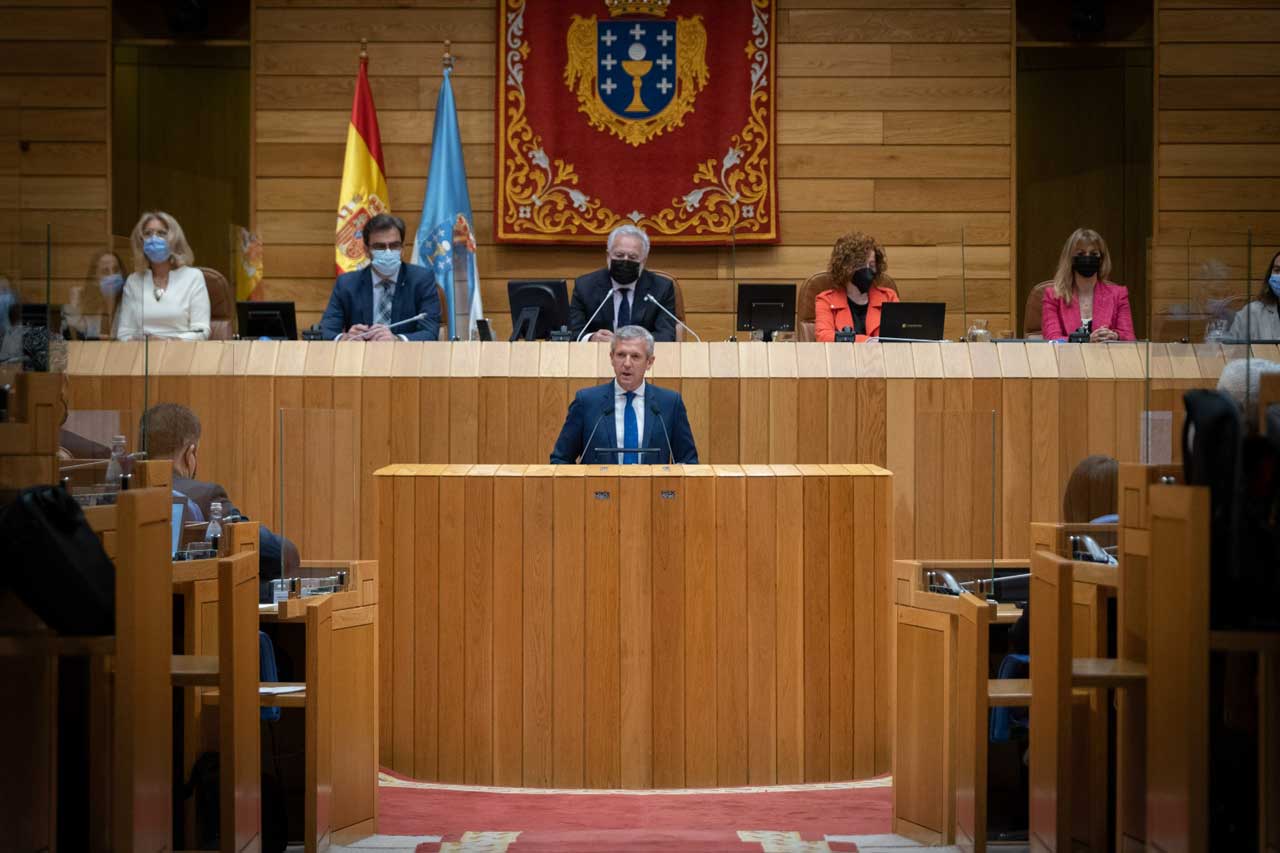 Alfonso Rueda compromete su apoyo a los gallegos del exterior y el ...