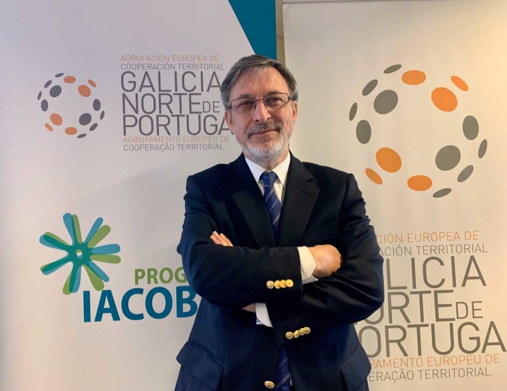 El director de la Agrupación Europea de Cooperación Territorial de la Eurorregión Galicia-Norte de Portugal, Nuno Almeida.