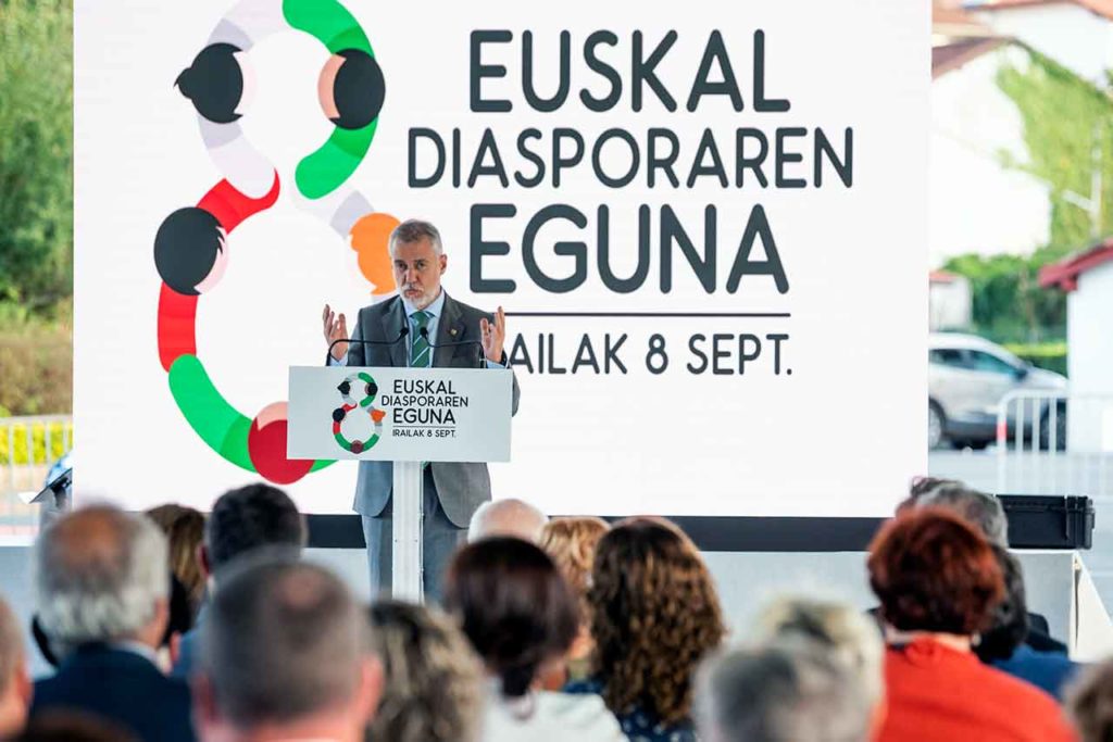 Intervención de Iñigo Urkullu en el Día Internacional de la Diáspora Vasca.