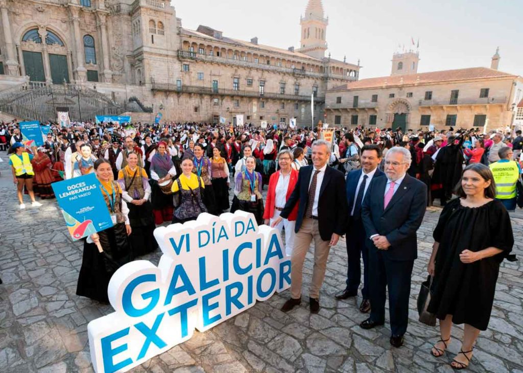Rueda anima a la colectividad y al empresariado gallego en el exterior ...