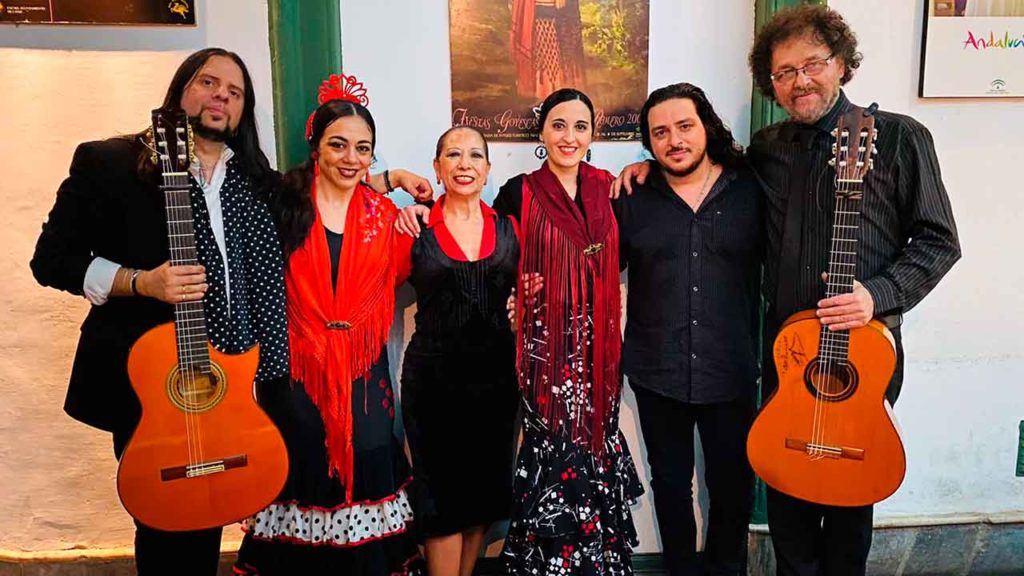 Artistas que participaron en la Noche Flamenca.