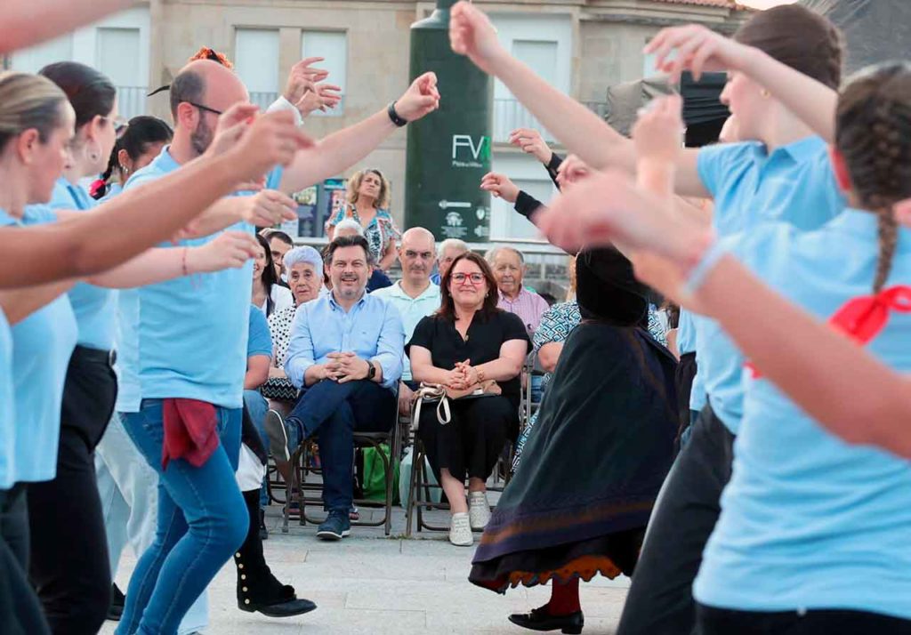 Antonio Rodríguez Miranda en un momento de la gala.