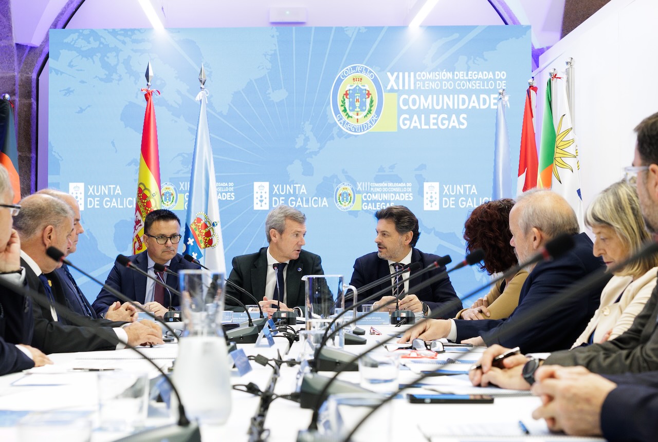 Rueda destaca el compromiso de la Xunta con la comunidad gallega en el ...