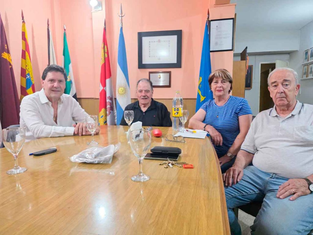 José Manuel Besteiro, Bautista Alberto Pérez, Mabel Herrero y Ricardo Gil.