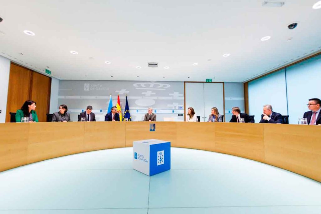Reunión del Consello de la Xunta del pasado 2 de febrero.