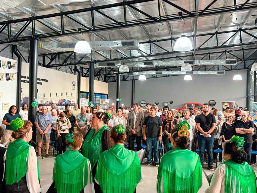 Un momento del acto.