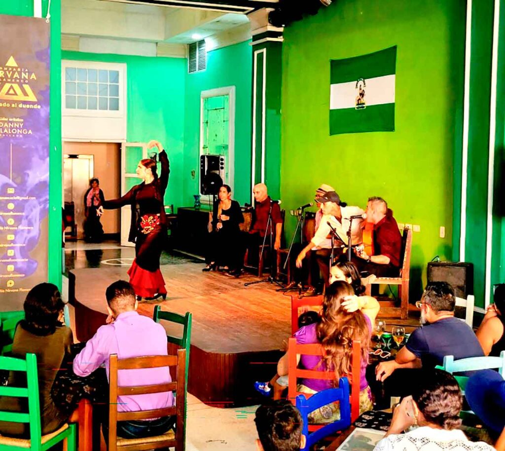 Una de las actuaciones.