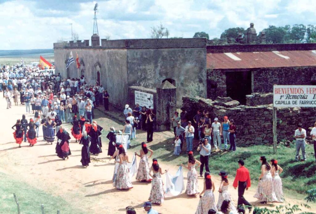 Imagen de la primera Romería Internacional Capilla de Farruco.