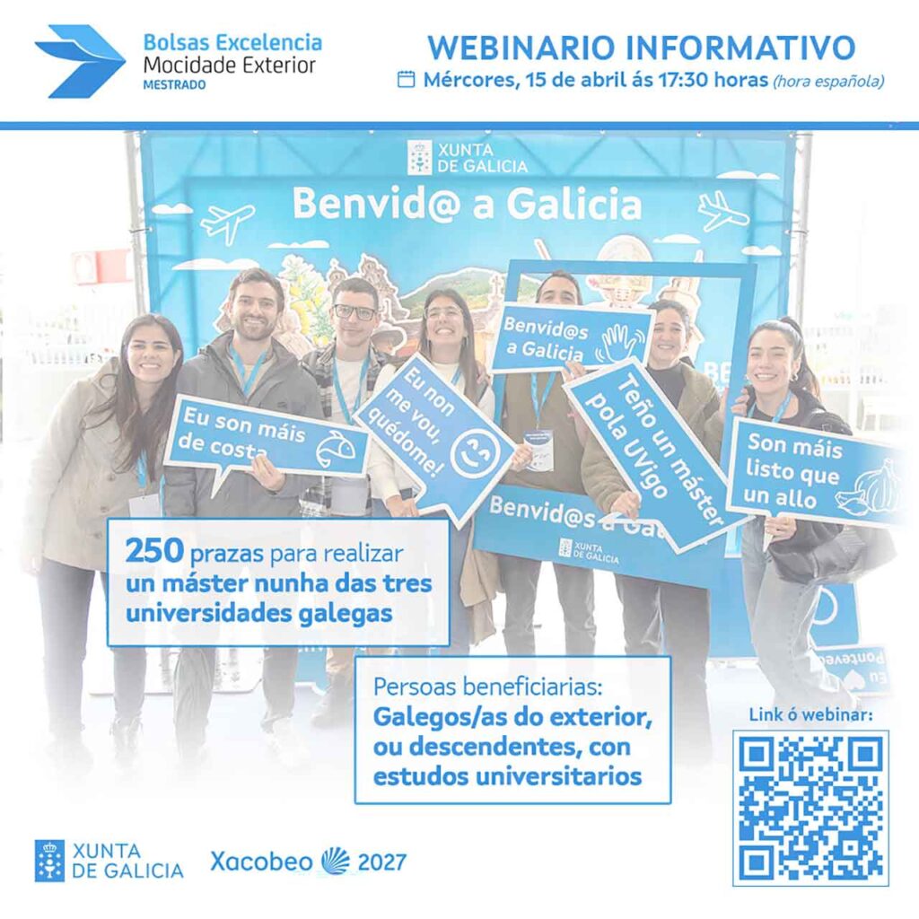 Cartel de la jornada informativa sobre las becas BEME.