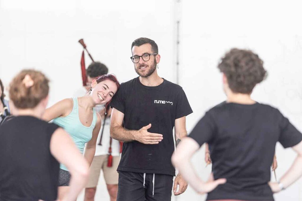 Una de las clases de la edición del año pasado del programa Escolas Abertas.