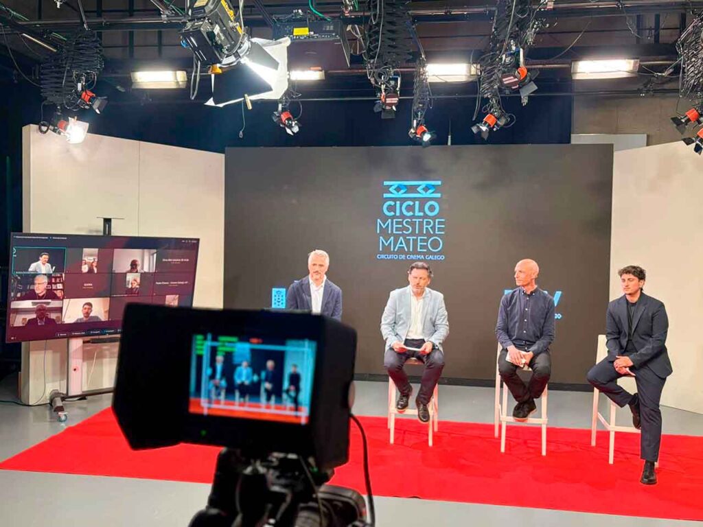 Antonio Rodríguez Miranda durante la presentación de la nueva edición del  Ciclo de Cine Mestre Mateo.