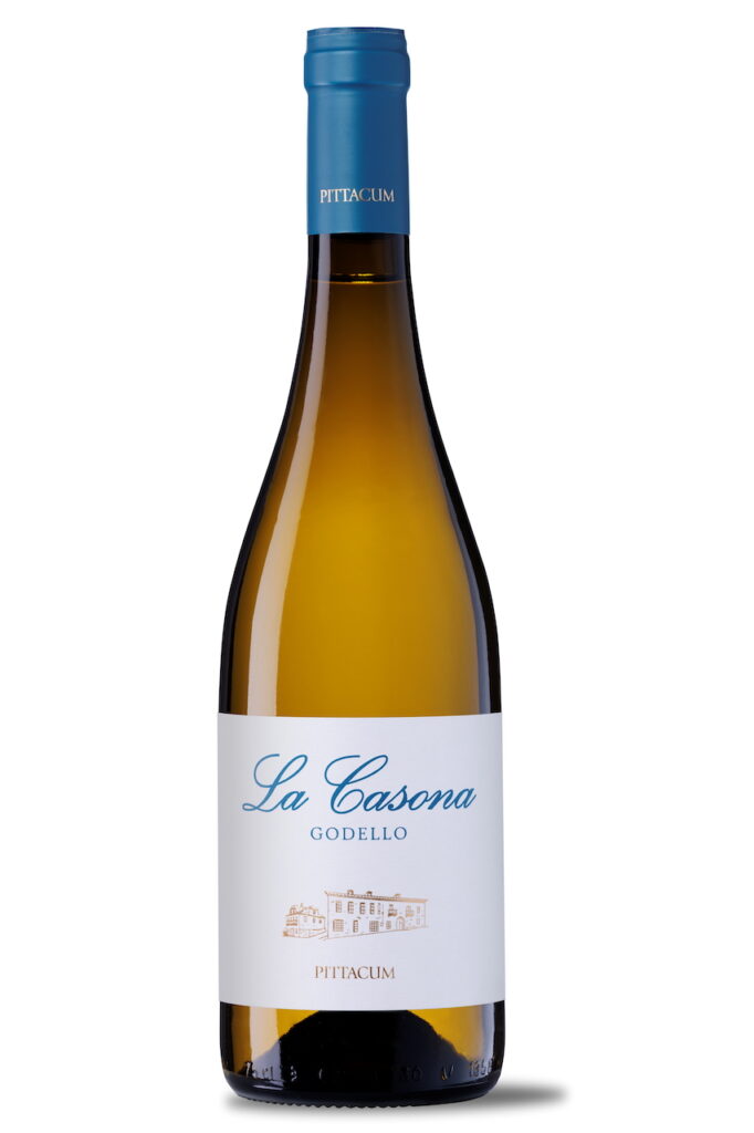 Una botella de La Casona de Pittacum.