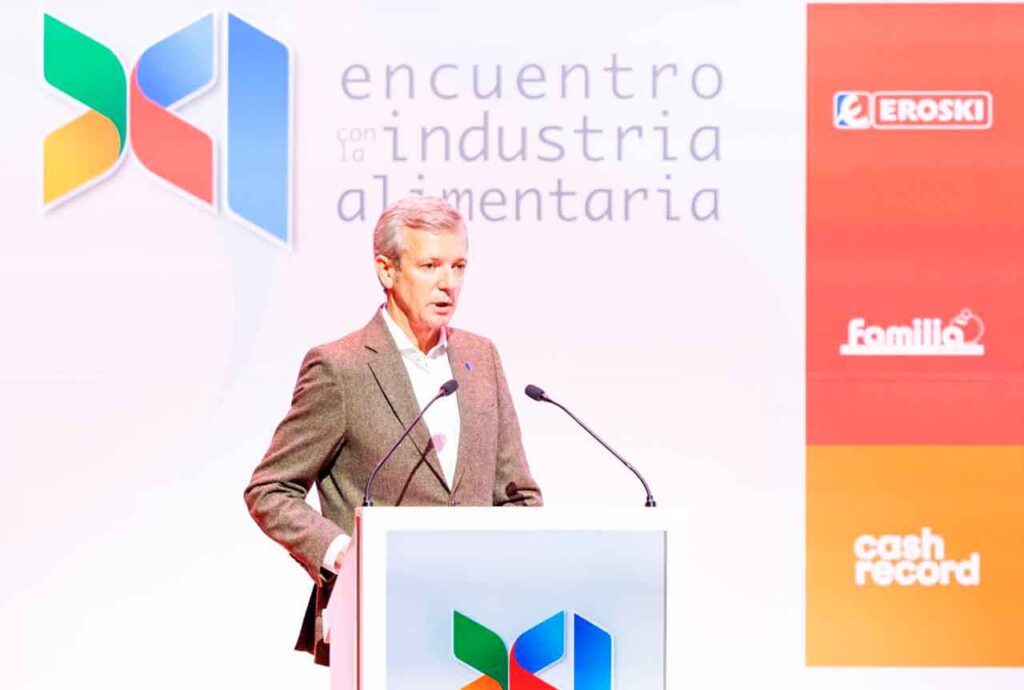 Intervención del presidente de la Xunta, Alfonso Rueda.