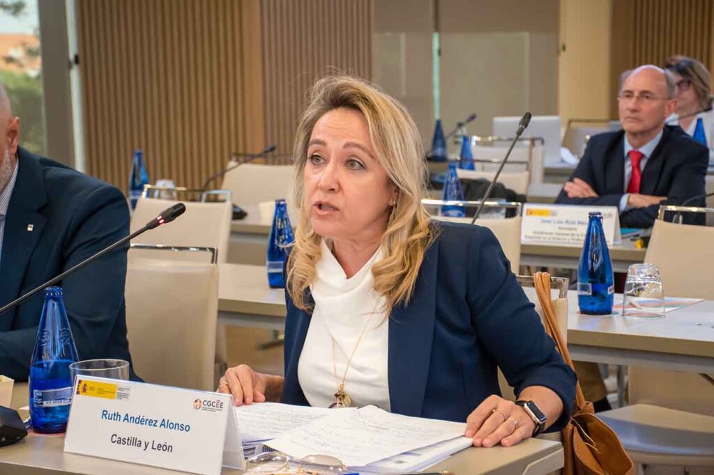 Intervención de Ruth Andérez en el V Pleno del VIII Mandato del CGCEE.