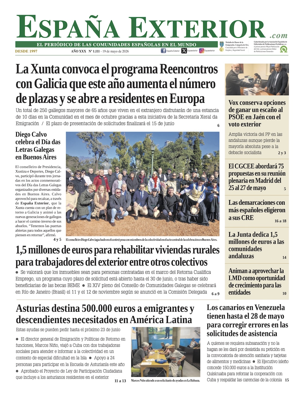 Portada Edición Impresa