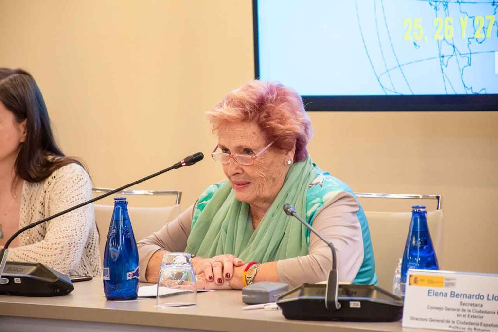 Intervención de despedida de María Teresa Michelón.