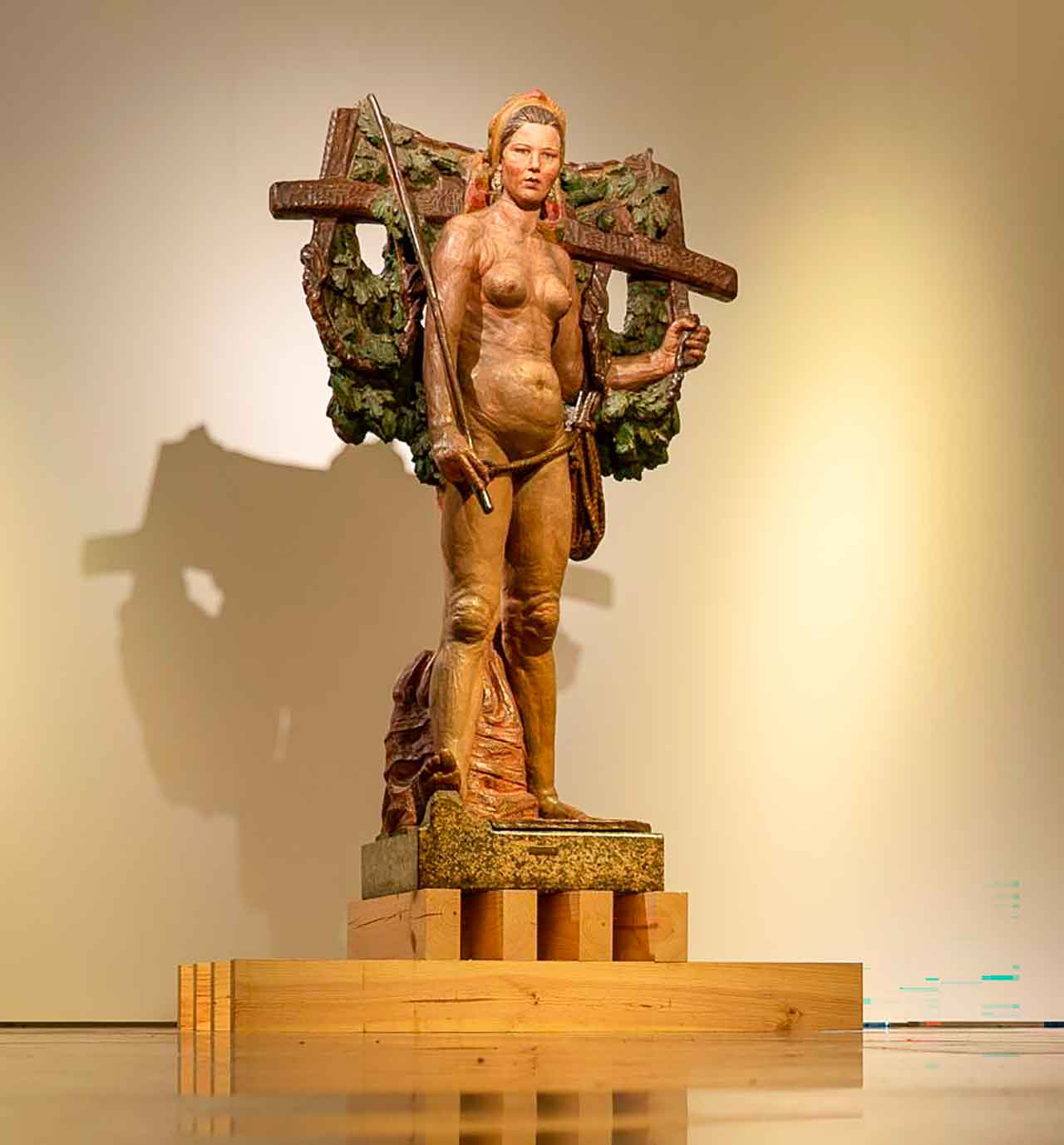 Escultura 'Santa' de Asorey