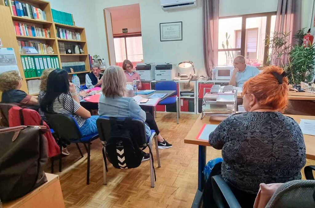 Un momento de la asamblea general de la Federación Española de Asociaciones de Emigrantes y Retornados.